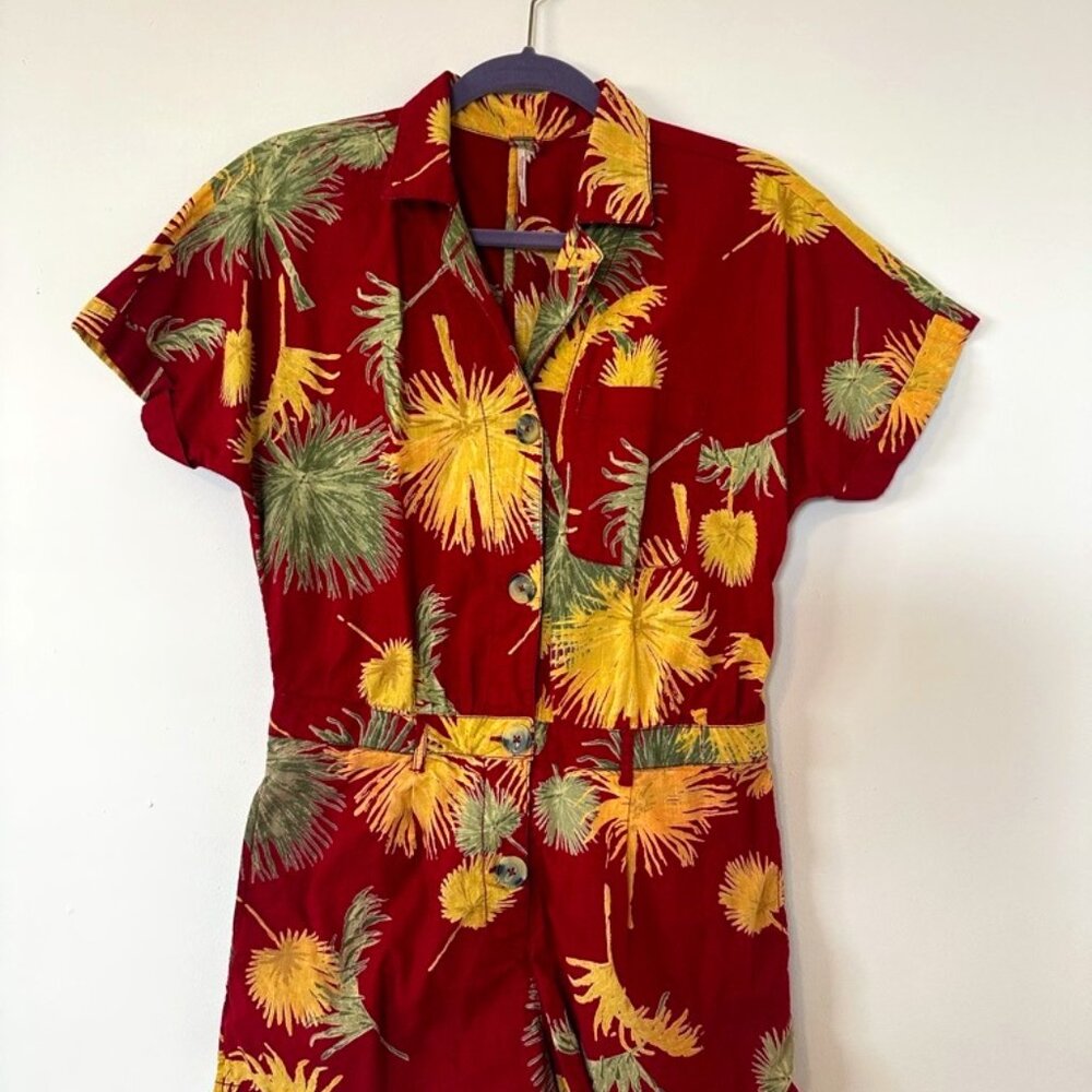 Free People Malibu Shorts Romper Small